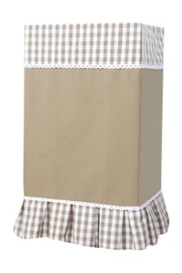 Design Safe Cover Cover Home Shelf Cover Cover Checkered Fabric Bookshelf Dust Cover Audio Cover Cover SPS002 detail view-8